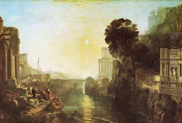 Dido Building Carthage (or The Rise of the Carthaginian Empire) Oil Painting by Joseph Mallord William Turner