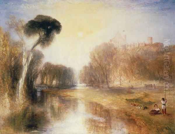 Schloss Rosenau, Seat of H.R.H. Prince Albert of Coburg, 1841 Oil Painting by Joseph Mallord William Turner