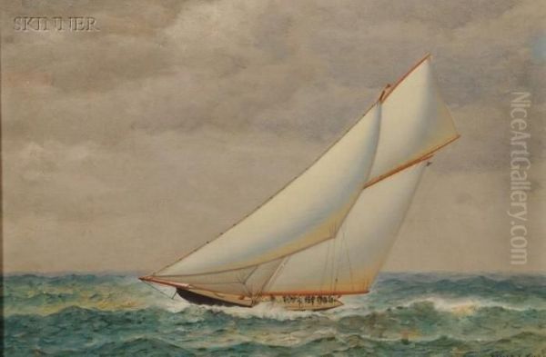 Sailing Oil Painting by James Gale Tyler