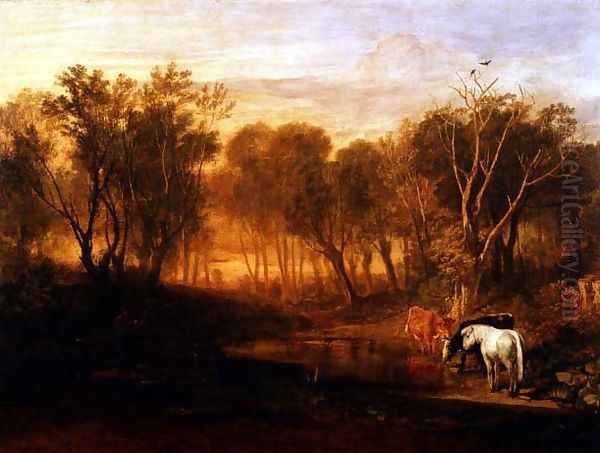 The Forest of Bere, c.1808 Oil Painting by Joseph Mallord William Turner