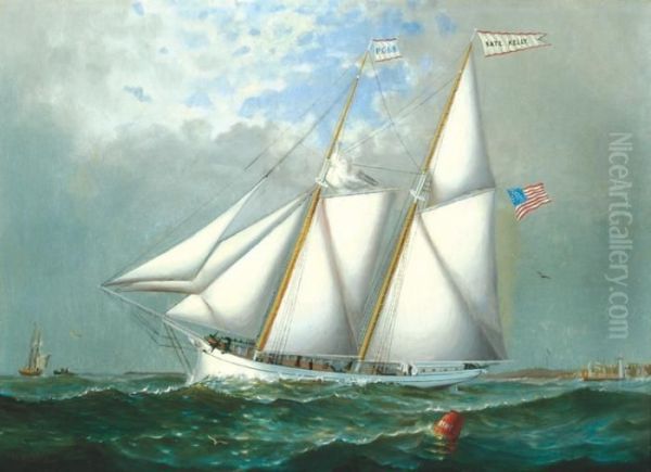 The
Sloop
 Kate Kelly Oil Painting by James Gale Tyler