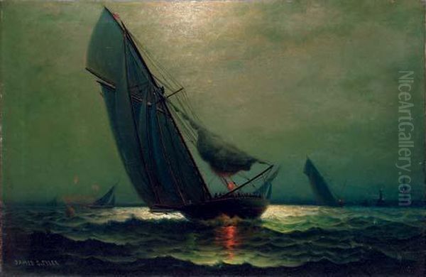 Evening Sails Oil Painting by James Gale Tyler