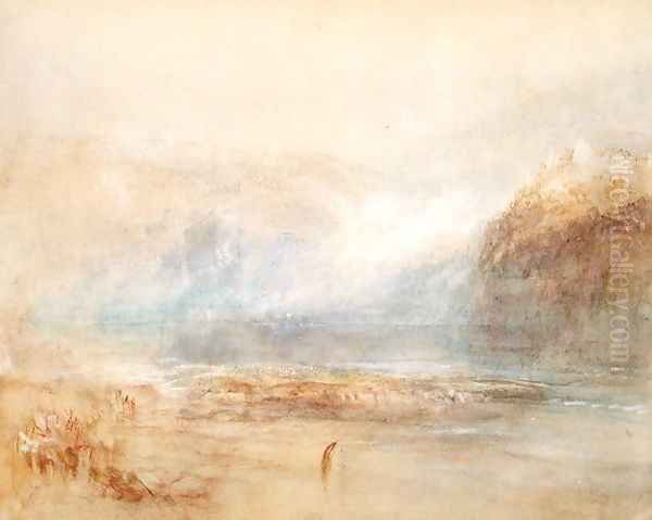 Falls of the Rhine at Schaffhausen, 1841 Oil Painting by Joseph Mallord William Turner