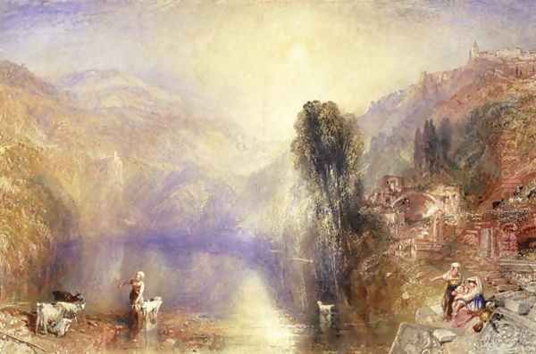 Lake Nemi 2 Oil Painting by Joseph Mallord William Turner