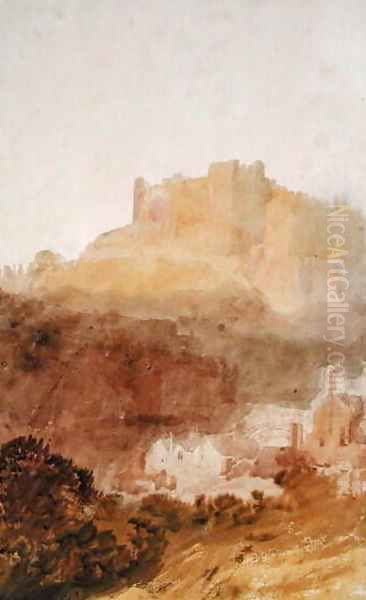 Durham Castle Oil Painting by Joseph Mallord William Turner