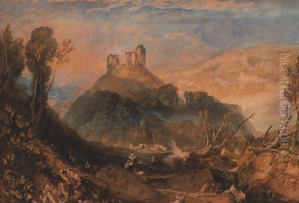 Okehampton Oil Painting by Joseph Mallord William Turner