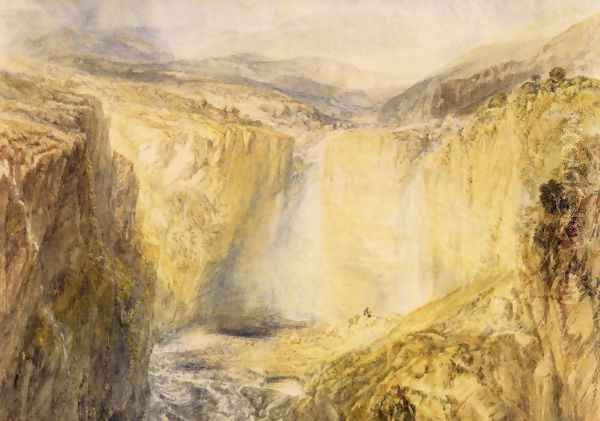 Fall Of The Trees Yorkshire Oil Painting by Joseph Mallord William Turner