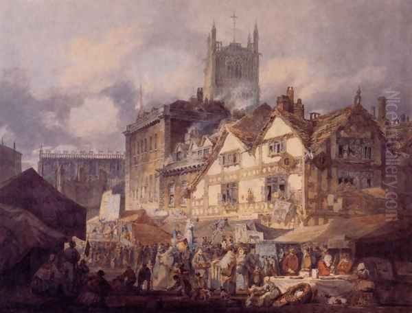 Woolverhampton Staffordshire Oil Painting by Joseph Mallord William Turner