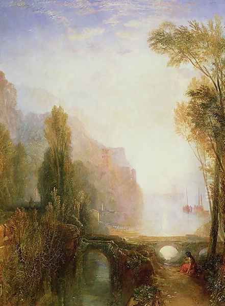 Banks of the Loire Oil Painting by Joseph Mallord William Turner