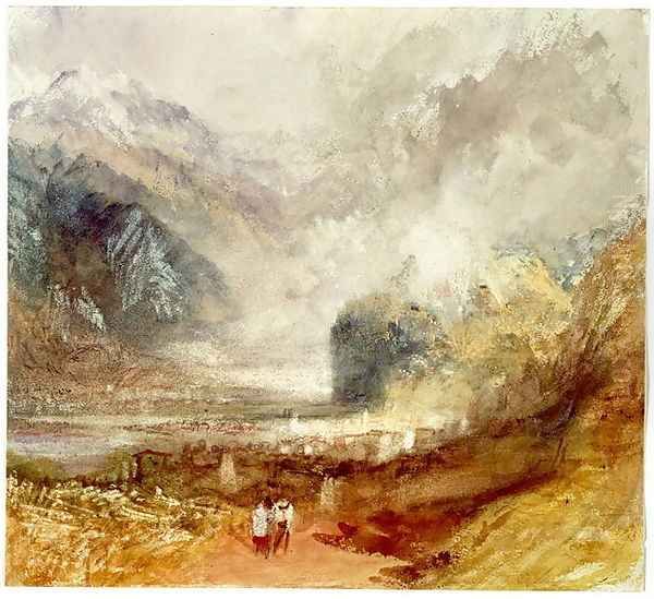 Aosta, 1836 Oil Painting by Joseph Mallord William Turner