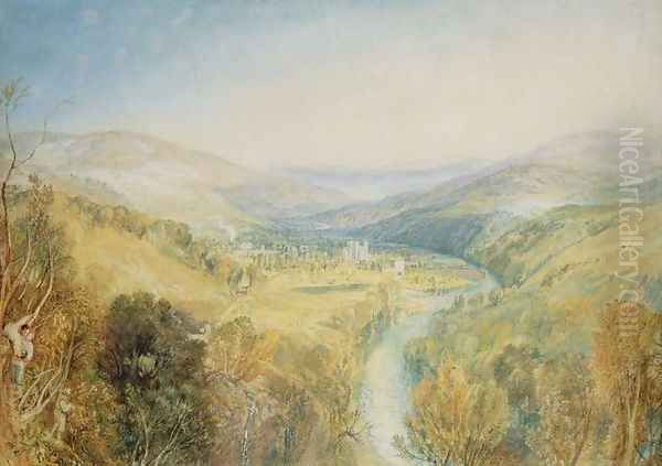 Buckfastleigh Abbey, Devonshire Oil Painting by Joseph Mallord William Turner