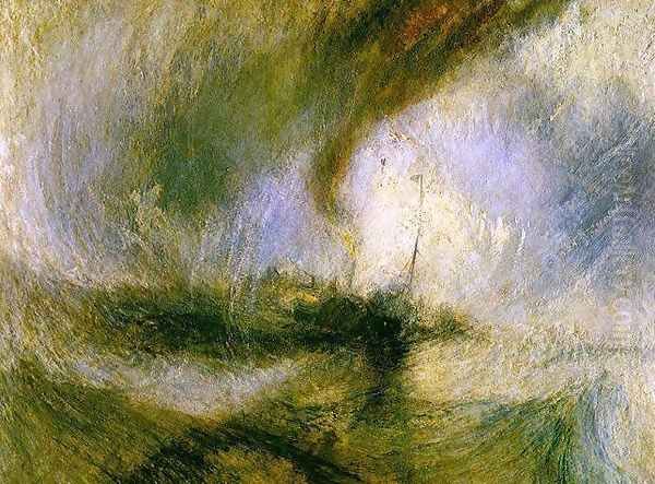 Snowstorm Oil Painting by Joseph Mallord William Turner