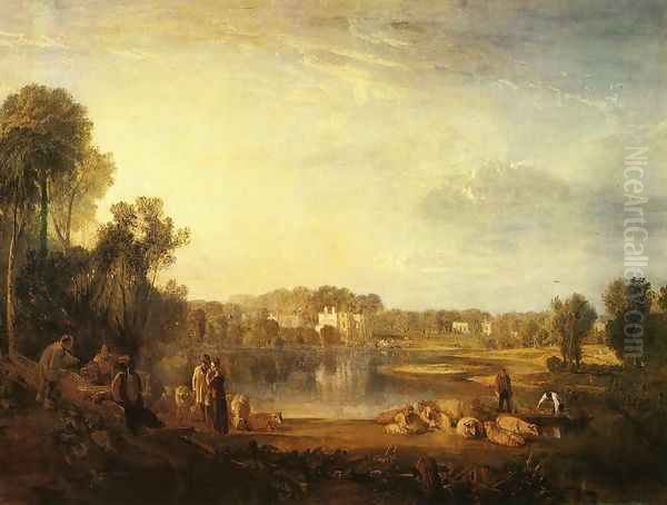 Pope's Villa, at Twickenham Oil Painting by Joseph Mallord William Turner