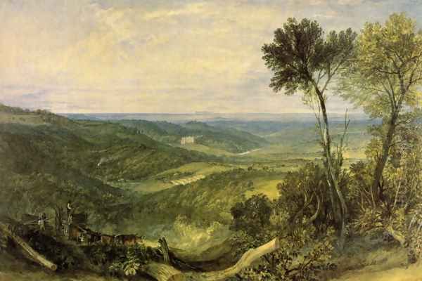 The Vale Of Ashburnham Oil Painting by Joseph Mallord William Turner