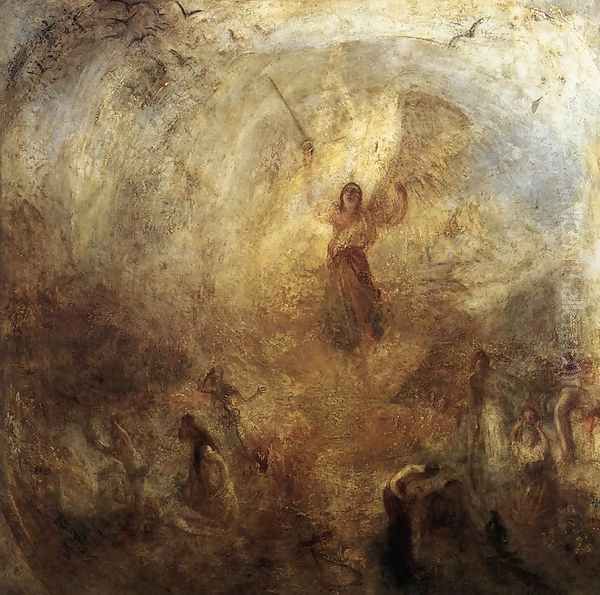 The Angel Standing in the Sun 1846 Oil Painting by Joseph Mallord William Turner