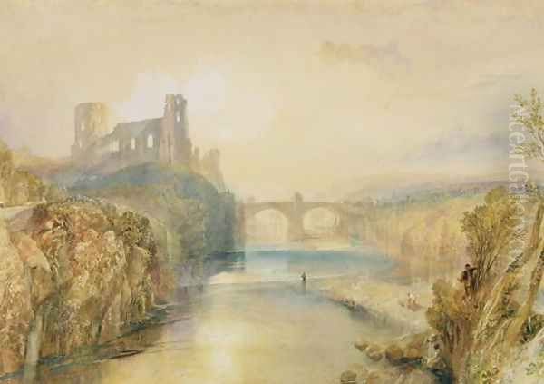 Barnard Castle Oil Painting by Joseph Mallord William Turner