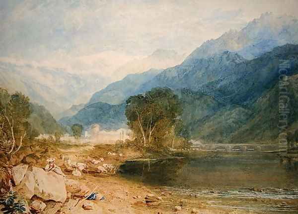 Bonneville, Savoy Oil Painting by Joseph Mallord William Turner