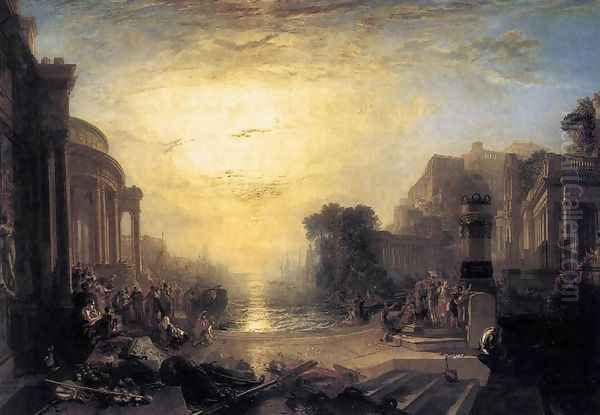 The Decline of the Carthaginian Empire 1817 Oil Painting by Joseph Mallord William Turner