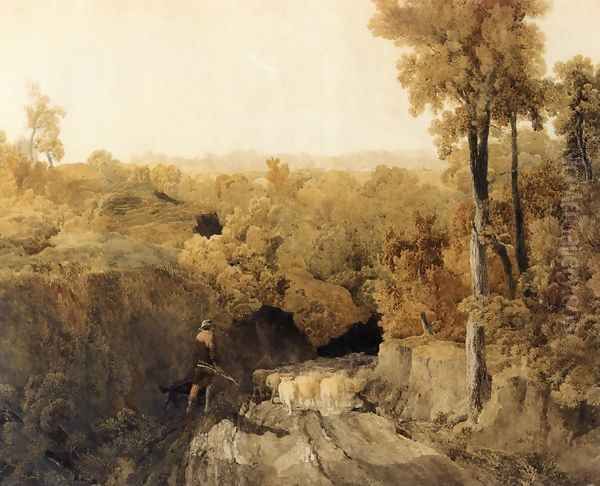 In the Forest of Wychwood Oil Painting by Joseph Mallord William Turner