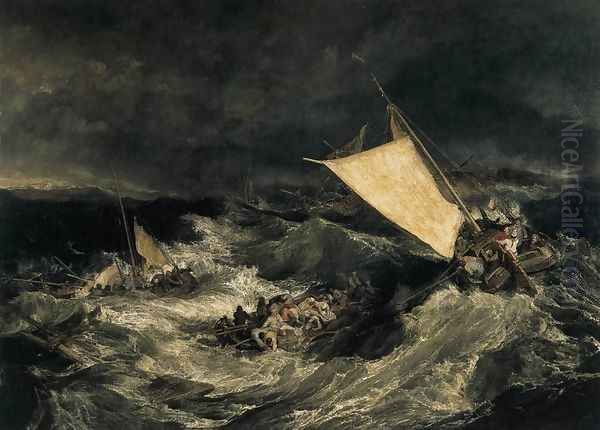 The Shipwreck c. 1805 Oil Painting by Joseph Mallord William Turner