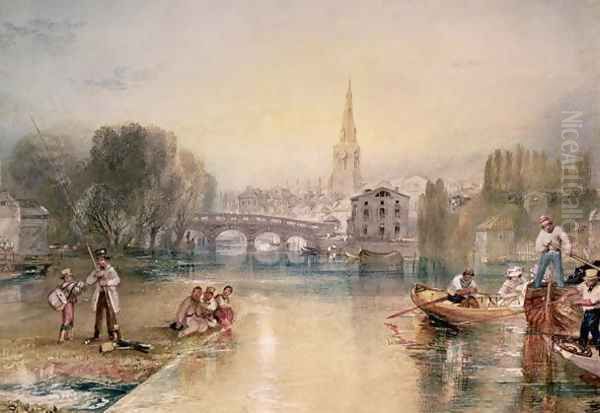 Bedford Oil Painting by Joseph Mallord William Turner