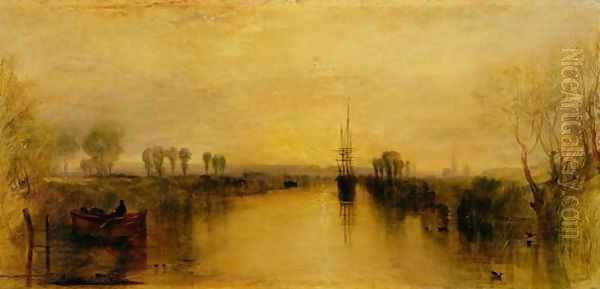 Chichester Canal, c.1829 Oil Painting by Joseph Mallord William Turner