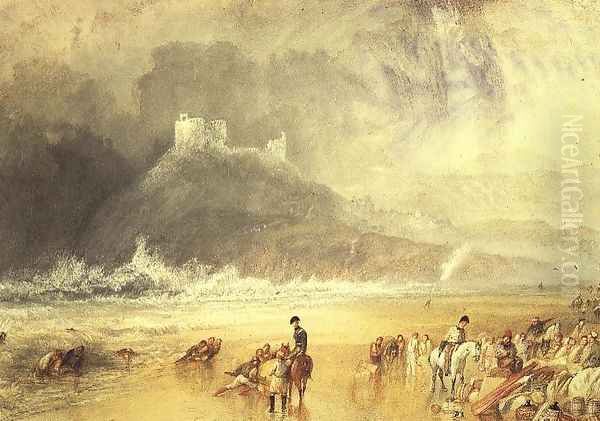 Criccieth Castle, 1835 Oil Painting by Joseph Mallord William Turner