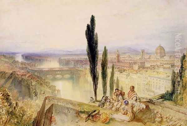 Florence, c.1827 Oil Painting by Joseph Mallord William Turner