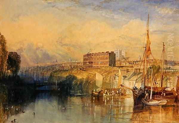 Exeter, c.1827 Oil Painting by Joseph Mallord William Turner