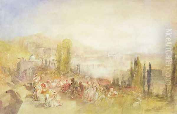 Florence, 1851 Oil Painting by Joseph Mallord William Turner