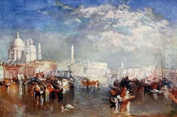 Venice, illustration from Lives of Great Men Told by Great Men, edited by Richard Wilson, c.1920s Oil Painting by Joseph Mallord William Turner