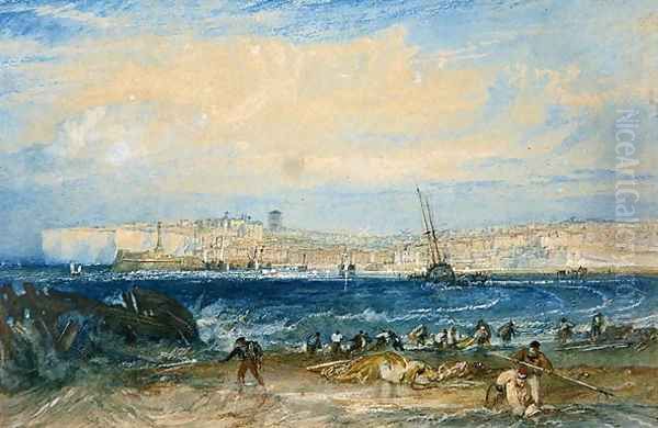 Margate, c.1822 Oil Painting by Joseph Mallord William Turner