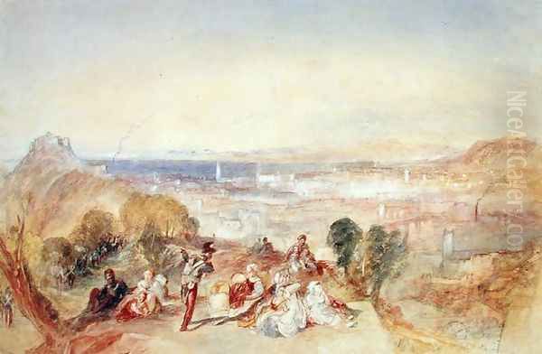 Genoa, c.1850-51 Oil Painting by Joseph Mallord William Turner