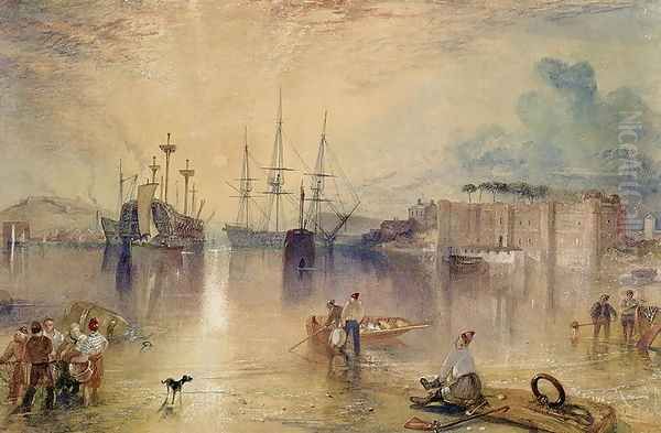 Upnor Castle, Kent Oil Painting by Joseph Mallord William Turner