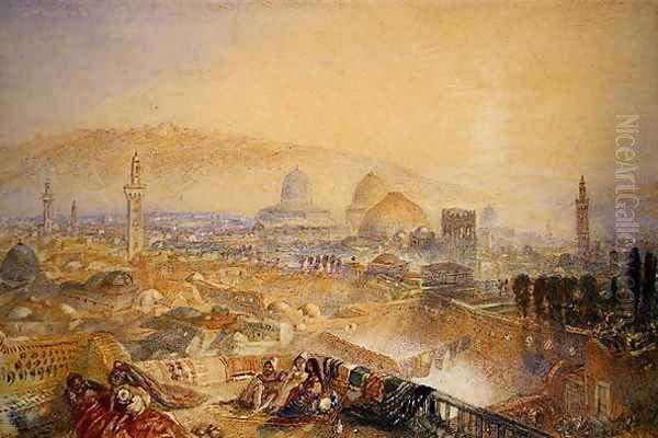 Jerusalem from the Latin Convent Oil Painting by Joseph Mallord William Turner