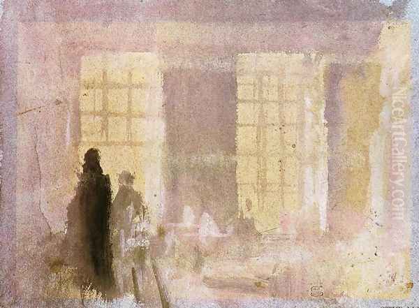 Interior at Petworth Oil Painting by Joseph Mallord William Turner