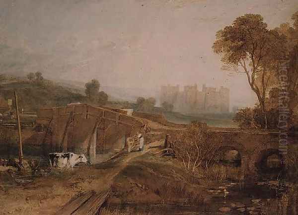 Conway Castle 5 Oil Painting by Joseph Mallord William Turner