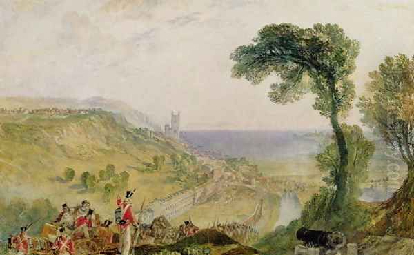 Hythe, Kent Oil Painting by Joseph Mallord William Turner