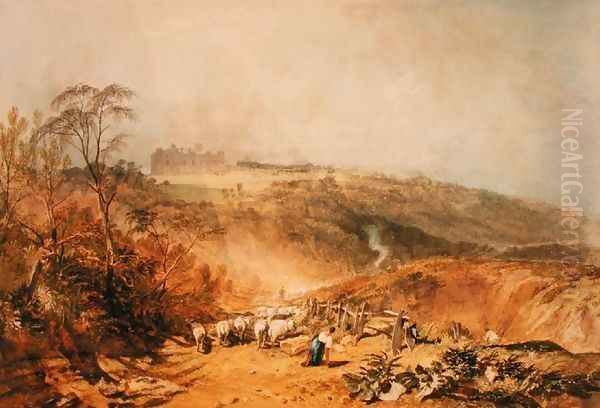 Eridge Castle, East Sussex Oil Painting by Joseph Mallord William Turner