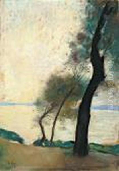 Holsteinische Schweiz Oil Painting by Lesser Ury