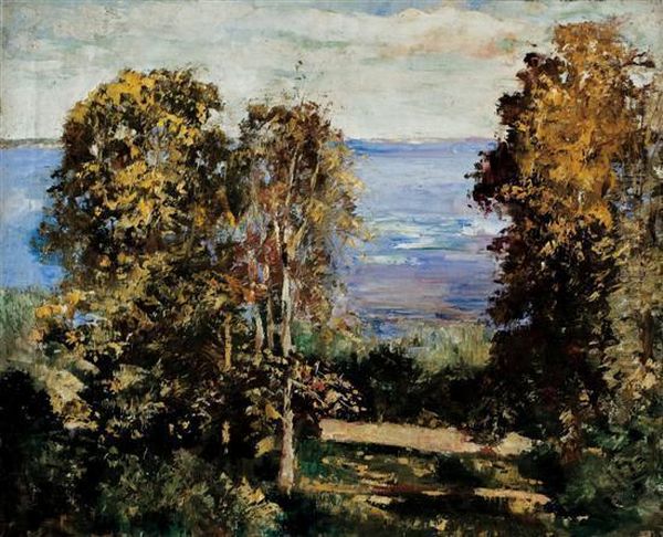 Landscape Oil Painting by Lesser Ury