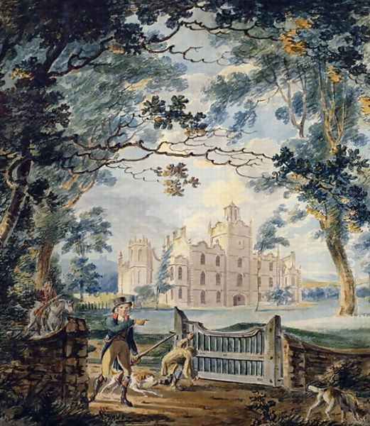 Cote House, Near Bristol, 1792 Oil Painting by Joseph Mallord William Turner