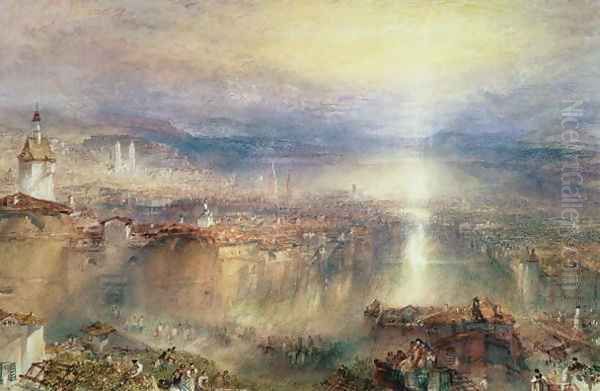 Zurich Oil Painting by Joseph Mallord William Turner