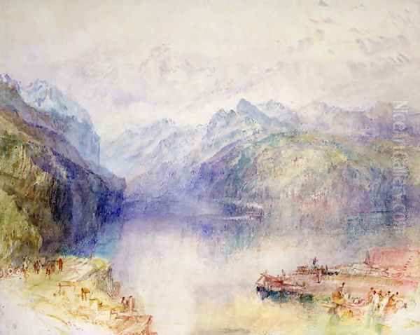 Brunnen Oil Painting by Joseph Mallord William Turner