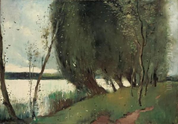 Weiden Am See Oil Painting by Lesser Ury