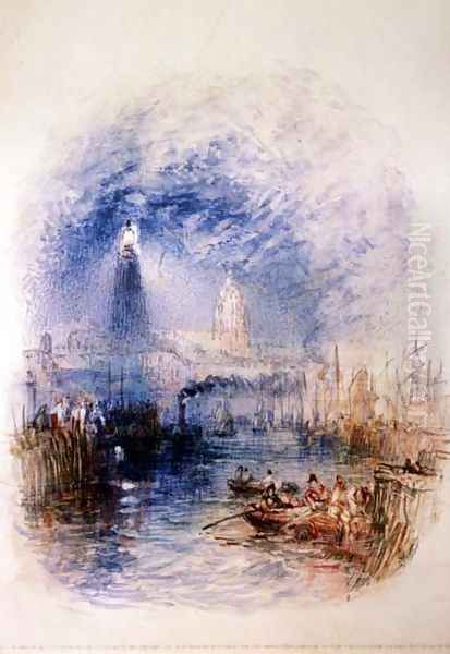 Calais Oil Painting by Joseph Mallord William Turner