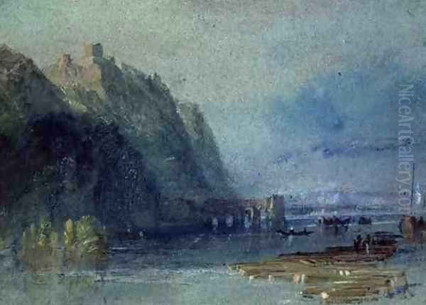 Chateau Hamelin, c.1830 Oil Painting by Joseph Mallord William Turner