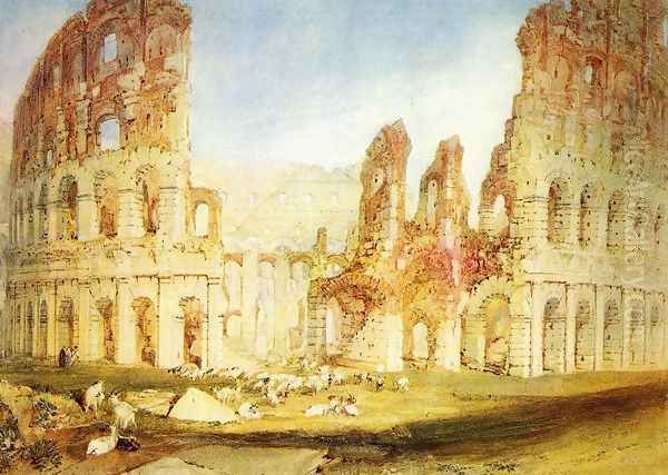 Rome: The Colosseum Oil Painting by Joseph Mallord William Turner