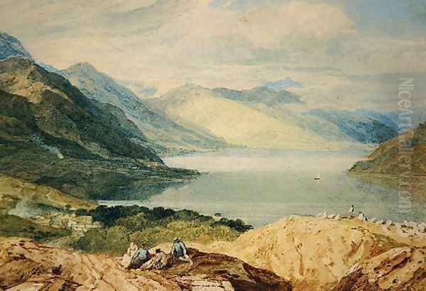 Loch Lomond Oil Painting by Joseph Mallord William Turner