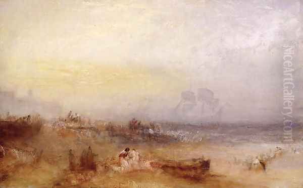 The Morning After the Storm, c.1840-45 Oil Painting by Joseph Mallord William Turner